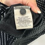 Maeve Dress Women Small Black White Dot Print Short Sleeve Mini Cottagecore Mod Photo 6