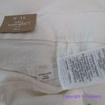 Madewell New! Tall Cali Demi-Boot Jeans in Pure White: Raw-Hem Edition, 30T Photo 15