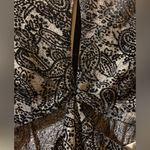 LPA  Revolve black & nude paisley cutout mini dress Photo 6