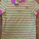 Lilly Pulitzer  Woman’s Shrunken Polo  EUC size XL but‎ fits more like a Medium Photo 0