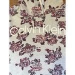 Calvin Klein Women's Sweatshirt S Floral Cotton Fleece Pullover Active Loose Fit Photo 3