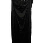 Cider  black corset tank midi dress size small Photo 0