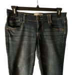 Jolt  Womens Juniors Jeans Size 7 Dark Blue Stretch Denim 31x29.75 Photo 1