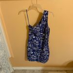 Lisa Says Gah NWT Madewell x  Blue & White Printed Linen Dress Photo 1