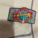 Steve & Barry's Vintage 80s Steve & Barry’s white with stripes velvet drawstring pants size M Photo 7