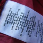 Current/Elliott NWT The Stiletto in Red Warped Leopard Crop Skinny Jeans 26 Photo 4