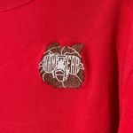 Mama Bear Embroidered Design Crew Neck Red Sweatshirt Size M Photo 2