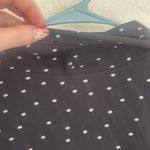 Papaya  Black w White Polka Dots Long Sleeve Button Down Shirt w neck tie small Photo 9