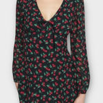 Reformation  | Ferris Dress | Cherry Pie Print | Size 6 | NWT Photo 0
