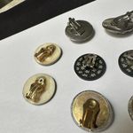 Lot Of 4 Round Costume Jewelry Clip On Earrings Mixed Variety Photo 5