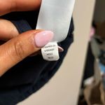 Athleta Athlete Retroplush Quilted Crewneck Sweatshirt Navy Blue- Size Small Photo 13