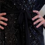 Show Me Your Mumu NEW w tags Elegant Black Sequin Kimono Dress Photo 6