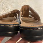 Clarks Collection Women's White Sandals size 9 brand new adjustable stripes Photo 10