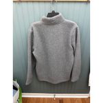 Vineyard Vines  Sherpa Fleece Quarter Zip Pullover Women's Size M Gray Photo 4