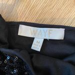 WAYF  x Emma Rose GNO Sequin Camisole Crop Top & Split Ankle Leggings in Black Photo 6