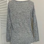 Garage Grey Knit Textured Lightweight Sweater Drop Shoulder M Medium Photo 1