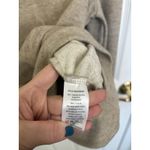 Evereve Stacy Heather Pullover Size XS Oatmeal Ultra Soft Pleated Puff Neutral Photo 5