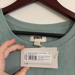 Pact NWT  Women’s Crewneck Sage Herb Organic Cotton Size Large Photo 4
