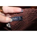 Abercrombie & Fitch Womens Brown Button Down Spaghetti Strap Jumpsuit Size Small Photo 2