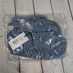 We Wore What Tie Halter Bra Top Storm S NWT | Ribbed Jersey Crisscross Halterneck Photo 7