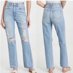 SLVRLAKE NWT London High Rise Straight Jean in Mind Made Up Wash 28 Blue Photo 2