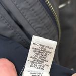 Banana Republic  Classic‎ Lightweight Preppy Sz S Gray Quilted Pea Coat Jacket Photo 4