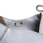 Sesto Meucci Golf By Sherry Spikeless Shoes Size 7M White Leather Wing Tip Photo 5