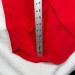 Amanda Uprichard  Maxi Dress Ruffle Sleeve Wrap Red Dress‎ Party Cocktail Size P Photo 4