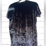 Motto women’s velvet black top size Small short sleeve casual dress. Photo 6