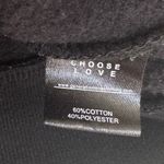 Generation Love  Tara Embellished Puff-Sleeve Sweatshirt in Black Photo 6