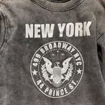 Brandy Melville  Acid Wash New York Crewneck Photo 1