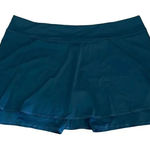 zuda Teal Bermuda Swim Skort Women SZ 4X #1259 Blue Photo 0