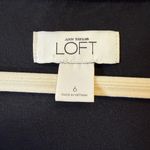 Loft Ann Taylor  Sleeveless Sheath Dress Abstract Blue Black Women’s Size 6 Photo 7