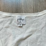 Princess Polly Jamison Reid Ruffle Front Tie Crop Top White US Size 2 Photo 2