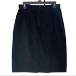 Vintage Black Corduroy Knee Length Pencil Skirt Size undefined Photo 1