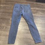 Parker Smith skinny busted knee embroidered lower leg jeans Photo 2