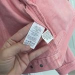 Madewell  The Raglan Oversized Jean Jacket in Dusty Rose Pink Photo 5