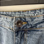 Cowgirl Tuff Jeans Cowboy Friend Medium Wash High Waist Distressed Straight Leg Blue Size 35 Photo 5