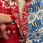 Johnny Was Cornelia Dress Floral Patchwork 100% Silk Full Button Front Small NWT Photo 6