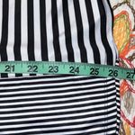 Croft & Barrow  womens size XL striped tank classic comfort black white wicking Photo 4