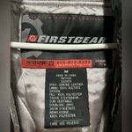 First Gear leather motorcycle jacket Black Size M Photo 3