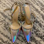 Mach & Mach  Crystal Heart Embellished High Heel size 41 Photo 2