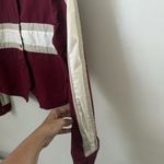 Vtg 80’s Western Cropped Embroidered Rodeo Barrel Racer Top Red Photo 5