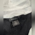 Halogen  Black Button Down Shirt with White Collar Photo 7