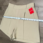 Spanx Crepe 6” High Rise Shorts Tahini Tan Size Medium Photo 6