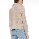 Skull Cashmere Lyndsay Cable Knit Half Zip Sweater Photo 2