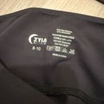 Zyia  black rose sports bra and leggings Photo 4