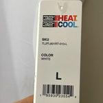 32 Degrees Heat NWT Ultra Soft Thermal Lightweight Base Layer (White) - Large Photo 5
