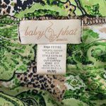 Baby Phat Early 2000's Green Black Satin Lace Trimmed Cami Camisole Top M Photo 6