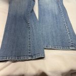 Chico's  Platinum Radiant Jeans Women's Size 1 Flare Leg Blue Denim 15/32" Photo 4